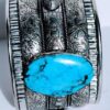Navajo style cuff/turquoise - Image 3