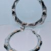 NEW: sterling bamboo hoops - Image 2