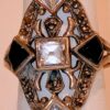 Art Nouveau gemstone ring - Image 2