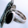 White buffalo sterling ring - Image 2