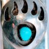 Navajo turquoise money clip - Image 2